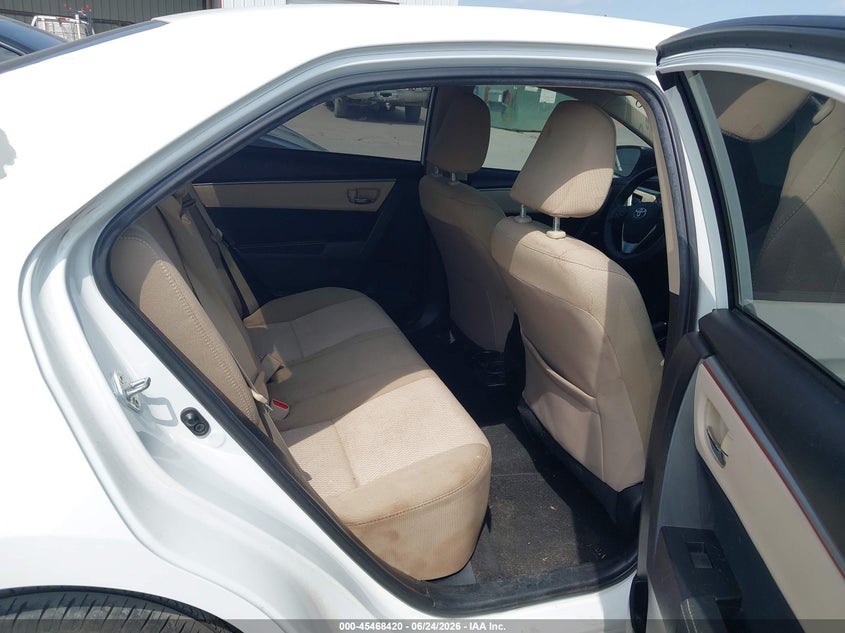 2015 Toyota Corolla VIN 5YFBURHE0FP341432 IAAI salvage auction — NORMAL WEAR, Original (Texas), sold $5,050 on 2026-07-28 (photo 8)