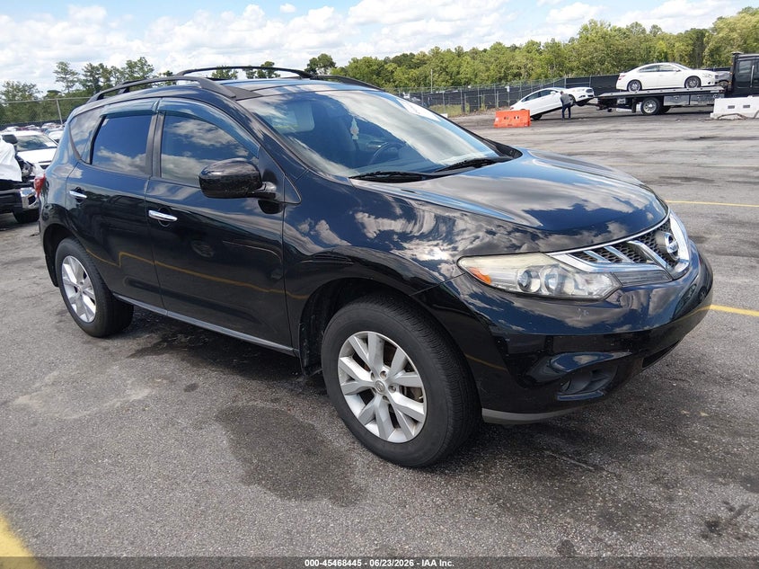 2012 Nissan Murano VIN JN8AZ1MWXCW221223 IAAI salvage auction — NORMAL WEAR, Clear (South Carolina), sold $125 on 2026-07-08 (photo 1)