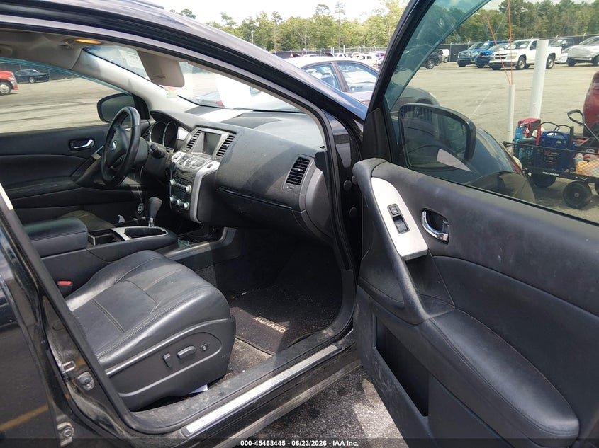 2012 Nissan Murano VIN JN8AZ1MWXCW221223 IAAI salvage auction — NORMAL WEAR, Clear (South Carolina), sold $125 on 2026-07-08 (photo 5)