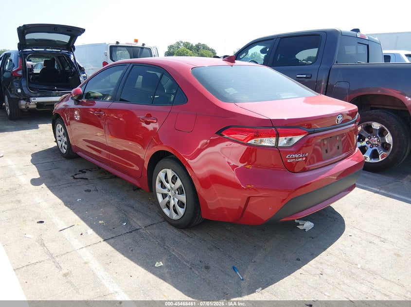 2020 Toyota Corolla VIN JTDEPRAE6LJ112834 IAAI salvage auction — FRONT END, Salvage (North Carolina), sold $5,200 on 2026-07-15 (photo 3)