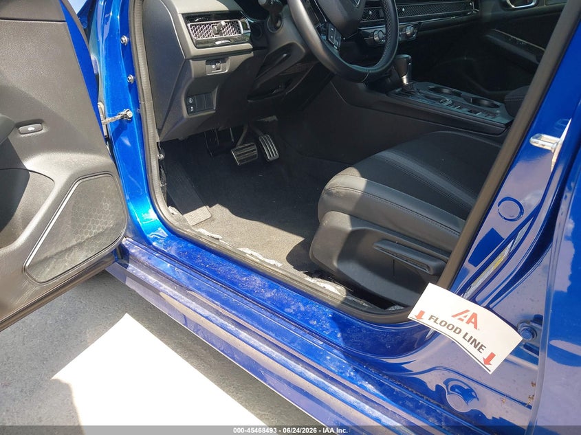 2023 Honda Civic VIN 2HGFE2F52PH504938 IAAI salvage auction — WATER/FLOOD, Salvage (Texas), sold $10,000 on 2026-07-30 (photo 6)