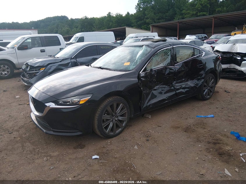 2018 Mazda 6 VIN JM1GL1VM6J1333998 IAAI salvage auction — LEFT SIDE, Salvage (Alabama), sold $1,150 on 2026-07-22 (photo 2)