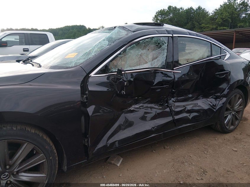 2018 Mazda 6 VIN JM1GL1VM6J1333998 IAAI salvage auction — LEFT SIDE, Salvage (Alabama), sold $1,150 on 2026-07-22 (photo 6)