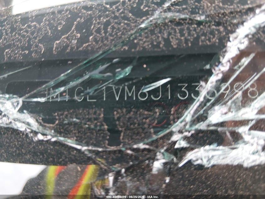 2018 Mazda 6 VIN JM1GL1VM6J1333998 IAAI salvage auction — LEFT SIDE, Salvage (Alabama), sold $1,150 on 2026-07-22 (photo 9)