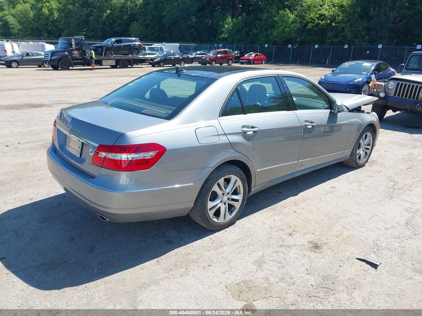 2010 Mercedes-benz E-class VIN WDDHF5GB3AA047529 IAAI salvage auction — FRONT END, Salvage - Greater Than 75% (Maryland), sold $1,750 on 2026-07-16 (photo 4)