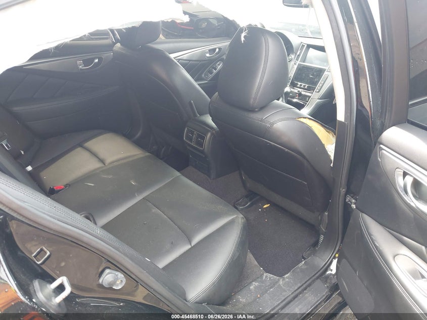 2014 Infiniti Q50 VIN JN1BV7AR5EM699760 IAAI salvage auction — RIGHT SIDE, Salvage - Greater Than 75% (Maryland), sold $325 on 2026-07-22 (photo 8)