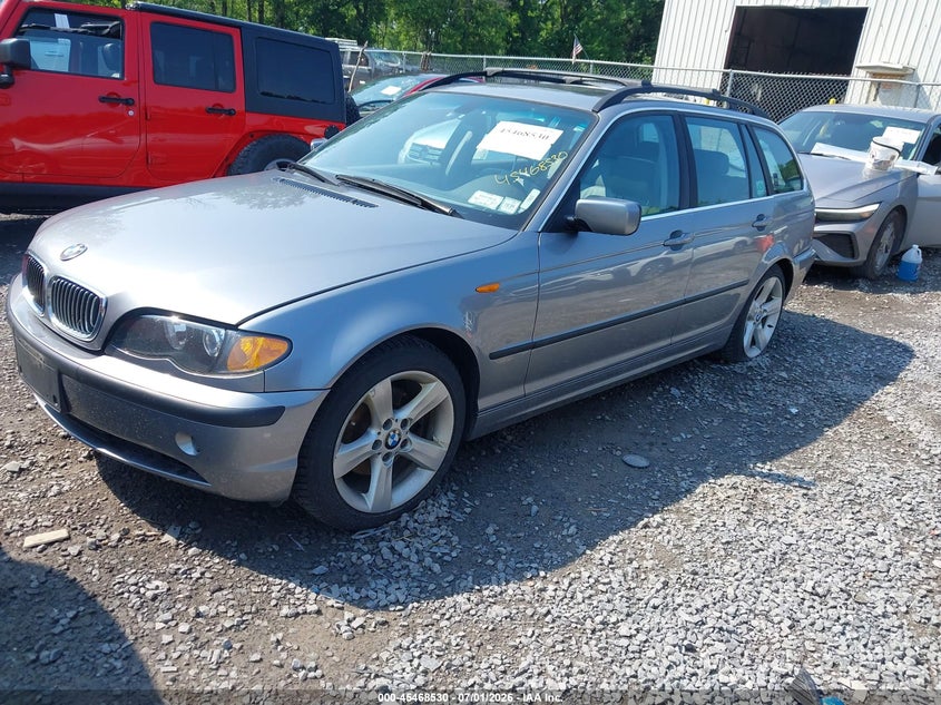 2004 BMW 3 series VIN WBAEN33494PC13520 IAAI salvage auction — NORMAL WEAR, Clear (New York), sold $725 on 2026-07-21 (photo 2)