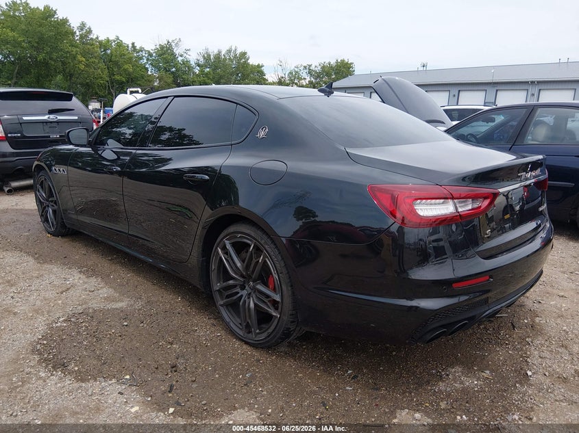 2019 Maserati Quattroporte VIN ZAM56YPS8K1332920 IAAI salvage auction — FRONT END, Clear (Indiana), sold $7,700 on 2026-07-29 (photo 3)