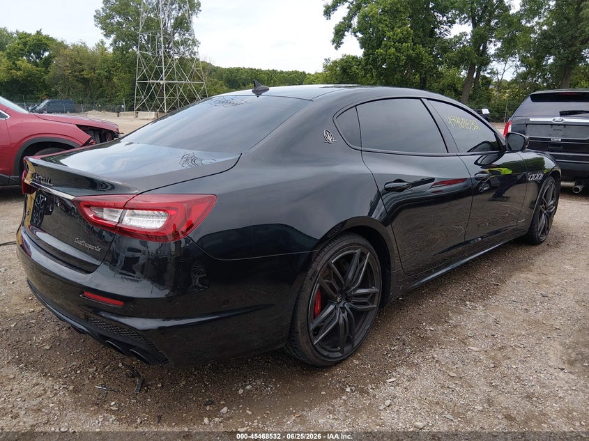 2019 Maserati Quattroporte VIN ZAM56YPS8K1332920 IAAI salvage auction — FRONT END, Clear (Indiana), sold $7,700 on 2026-07-29 (photo 4)