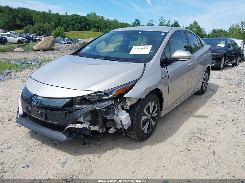 2018 Toyota Prius VIN JTDKARFPXJ3087002 IAAI salvage auction — LEFT FRONT, Salvage (Massachusetts), sold $5,700 on 2026-07-28 (photo 2)
