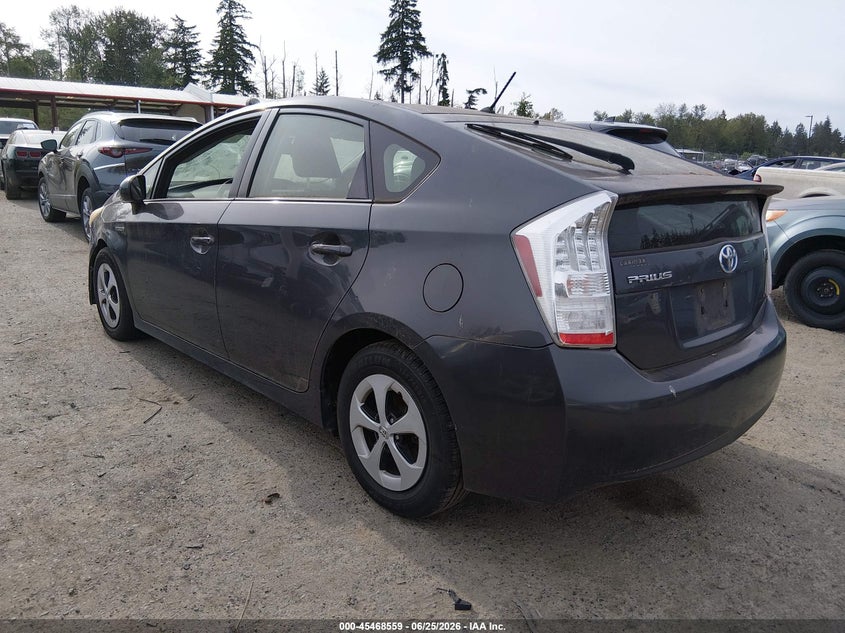 2012 Toyota Prius VIN JTDKN3DU0C1565341 IAAI salvage auction — NORMAL WEAR, Clear (Washington), sold $1,325 on 2026-07-29 (photo 3)
