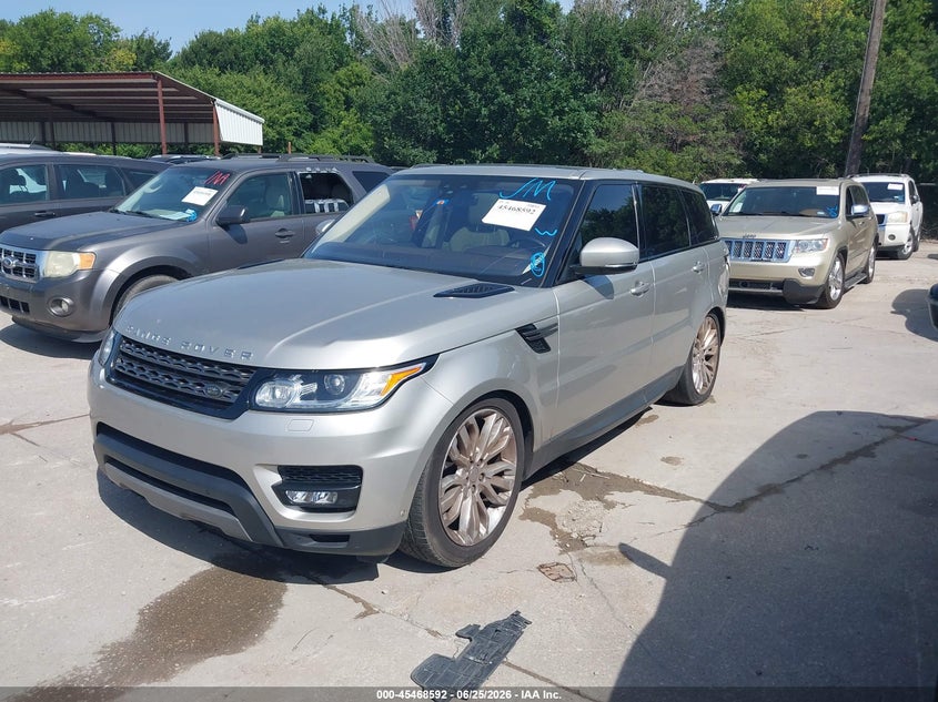 2017 Land rover Range rover sport VIN SALWG2FV3HA679345 IAAI salvage auction — NORMAL WEAR, Original (Texas), sold $2,000 on 2026-07-29 (photo 2)