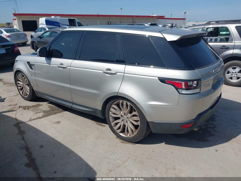 2017 Land rover Range rover sport VIN SALWG2FV3HA679345 IAAI salvage auction — NORMAL WEAR, Original (Texas), sold $2,000 on 2026-07-29 (photo 3)