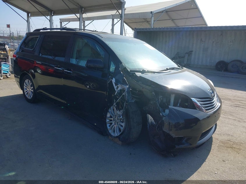2011 Toyota Sienna VIN 5TDYK3DC4BS065498 IAAI salvage auction — RIGHT FRONT, Salvage (California), sold $1,550 on 2026-07-22 (photo 1)