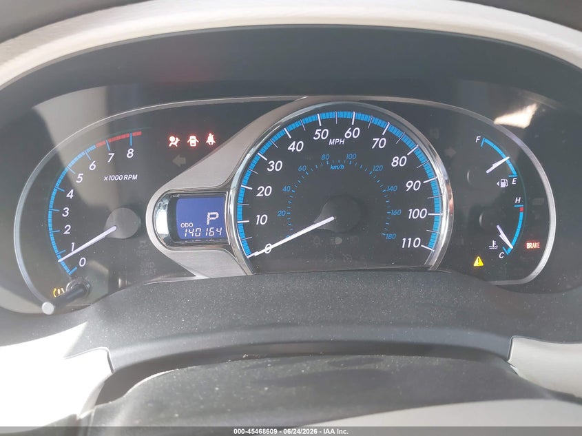 2011 Toyota Sienna VIN 5TDYK3DC4BS065498 IAAI salvage auction — RIGHT FRONT, Salvage (California), sold $1,550 on 2026-07-22 (photo 7)