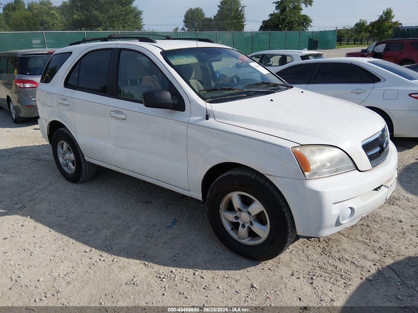 2006 Kia Sorento VIN KNDJC733865655433 IAAI salvage auction — NORMAL WEAR, Original (Kentucky), sold $600 on 2026-07-13 (photo 1)