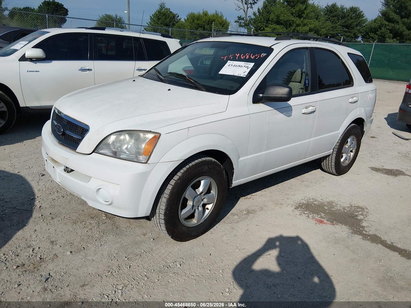 2006 Kia Sorento VIN KNDJC733865655433 IAAI salvage auction — NORMAL WEAR, Original (Kentucky), sold $600 on 2026-07-13 (photo 2)
