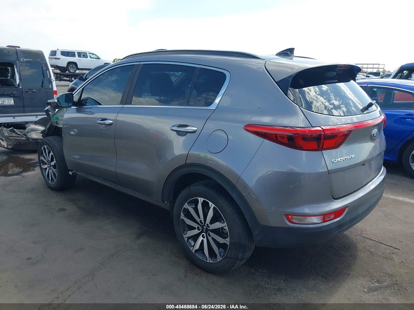 2019 Kia Sportage VIN KNDPNCAC1K7559402 IAAI salvage auction — LEFT FRONT, Salvage (Arizona), sold $4,300 on 2026-07-14 (photo 3)