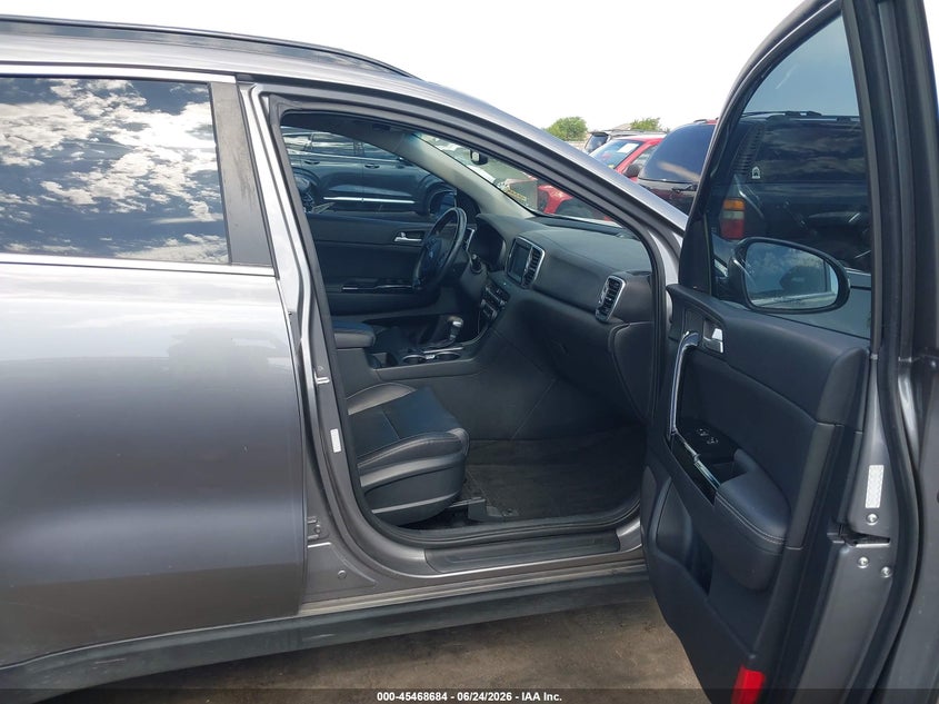 2019 Kia Sportage VIN KNDPNCAC1K7559402 IAAI salvage auction — LEFT FRONT, Salvage (Arizona), sold $4,300 on 2026-07-14 (photo 5)