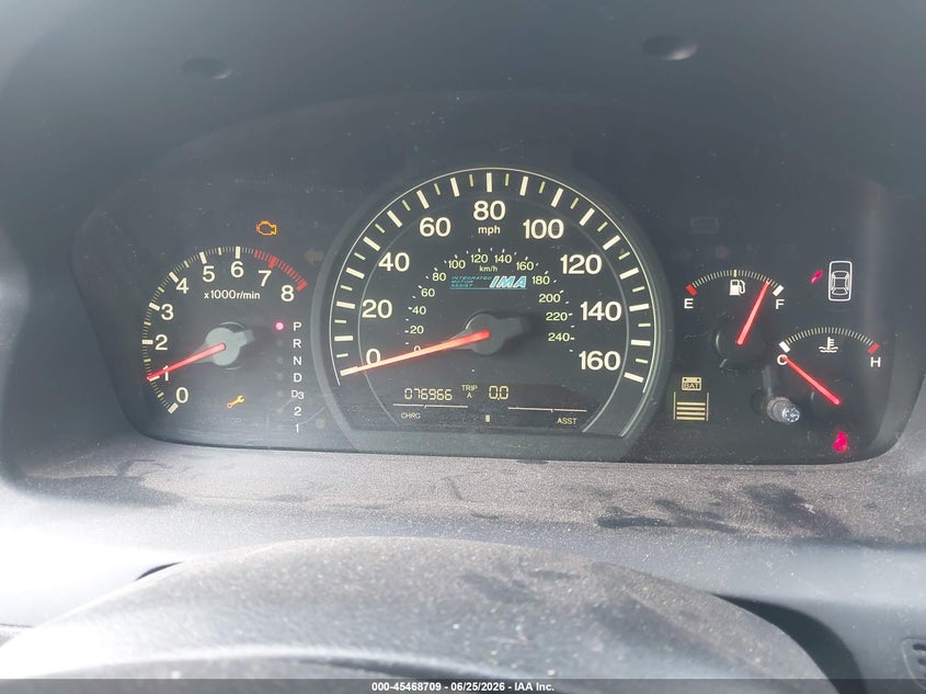 2006 Honda Accord VIN JHMCN364X6C000443 IAAI salvage auction — FRONT END, Clear (Virginia), sold $350 on 2026-07-24 (photo 7)