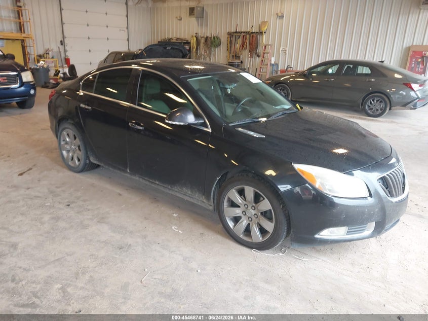 2012 Buick Regal VIN 2G4GS5EV5C9190071 IAAI salvage auction — FRONT END, Clear (Michigan), sold $400 on 2026-08-01 (photo 1)