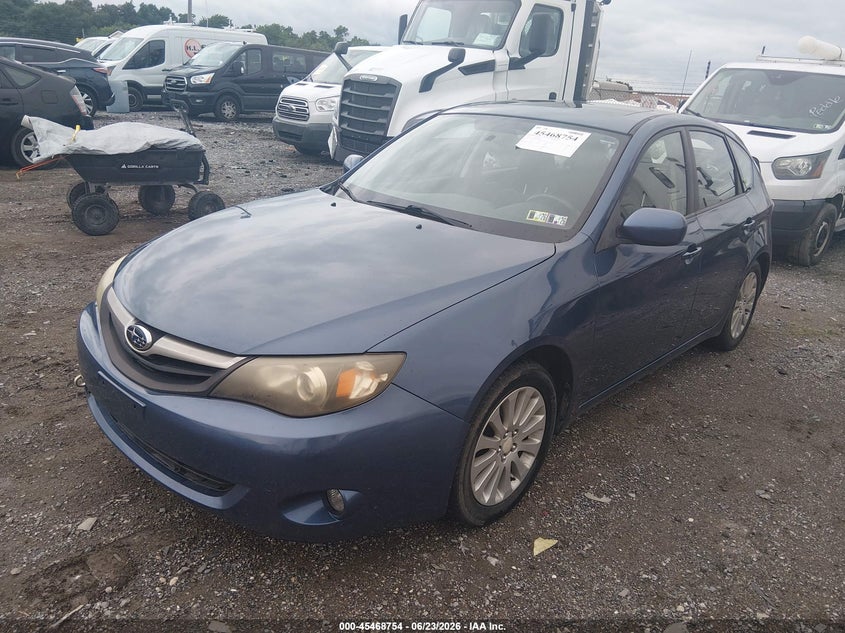 2011 Subaru Impreza VIN JF1GH6B6XBH802822 IAAI salvage auction — NORMAL WEAR, Clear (Pennsylvania), sold $500 on 2026-07-29 (photo 2)
