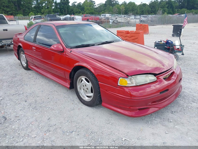 1997 Ford Thunderbird VIN 1FALP62W6VH129842 IAAI salvage auction — NORMAL WEAR, Clear (South Carolina), sold $1,425 on 2026-07-07 (photo 1)