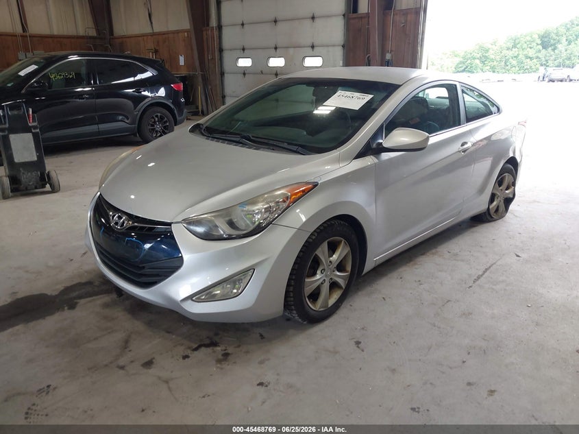 2013 Hyundai Elantra VIN KMHDH6AE2DU005234 IAAI salvage auction — LEFT REAR, Salvage Title, sold $425 on 2026-07-15 (photo 2)
