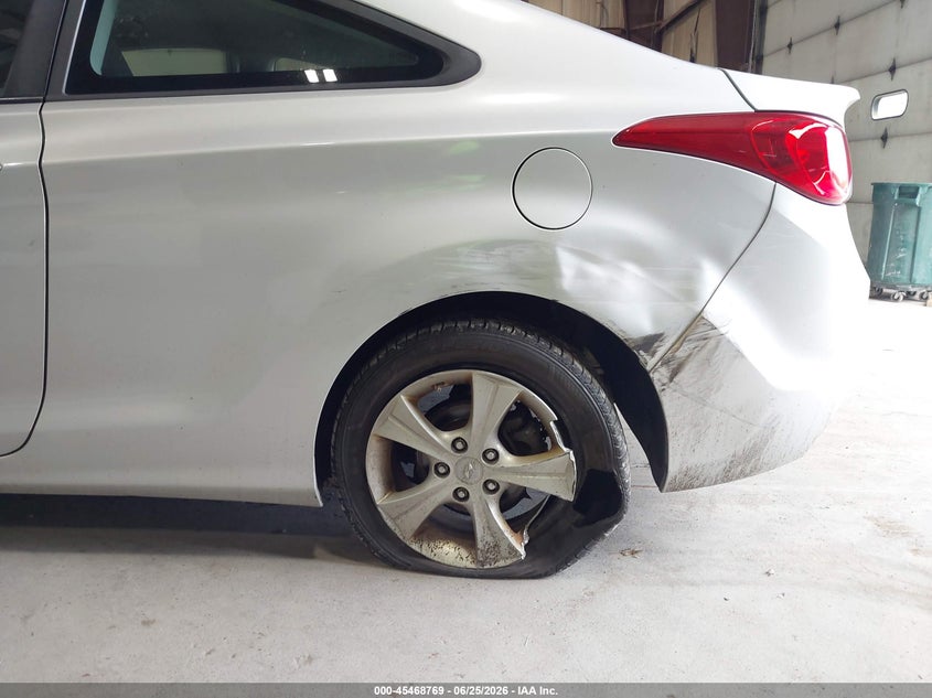 2013 Hyundai Elantra VIN KMHDH6AE2DU005234 IAAI salvage auction — LEFT REAR, Salvage Title, sold $425 on 2026-07-15 (photo 6)