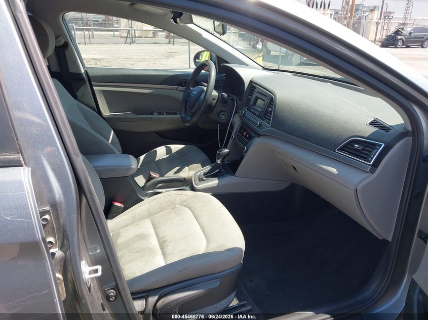 2017 Hyundai Elantra VIN KMHD74LF1HU152356 IAAI salvage auction — FRONT END, Salvage (California), sold $1,950 on 2026-07-28 (photo 5)