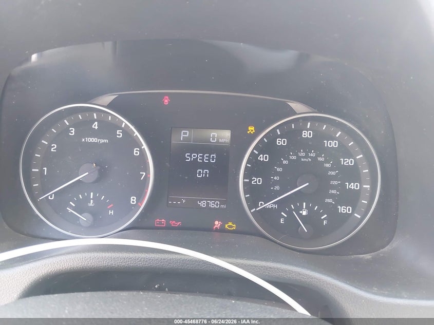 2017 Hyundai Elantra VIN KMHD74LF1HU152356 IAAI salvage auction — FRONT END, Salvage (California), sold $1,950 on 2026-07-28 (photo 7)