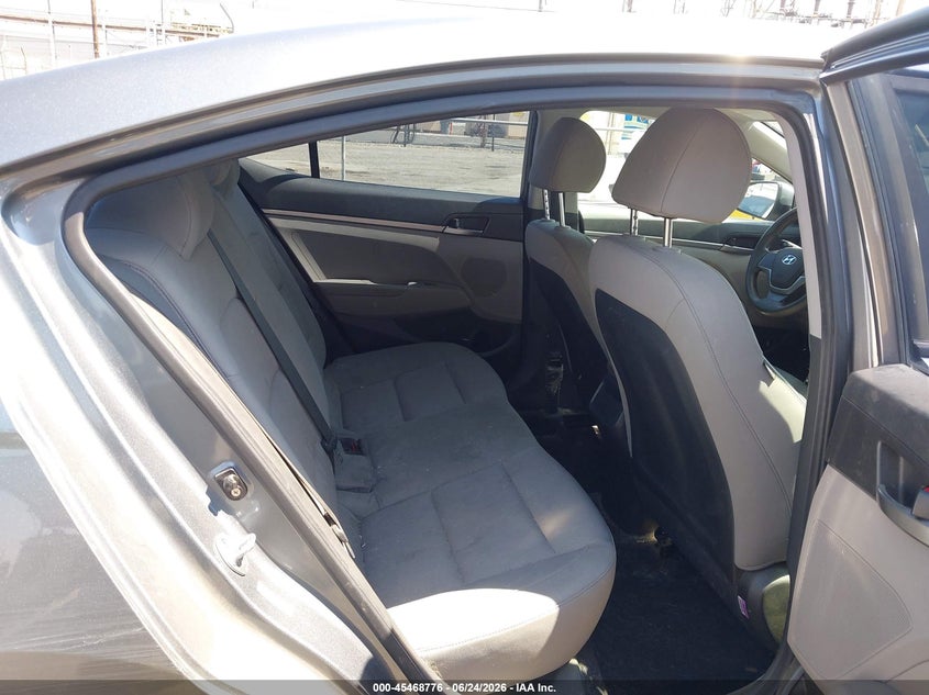 2017 Hyundai Elantra VIN KMHD74LF1HU152356 IAAI salvage auction — FRONT END, Salvage (California), sold $1,950 on 2026-07-28 (photo 8)