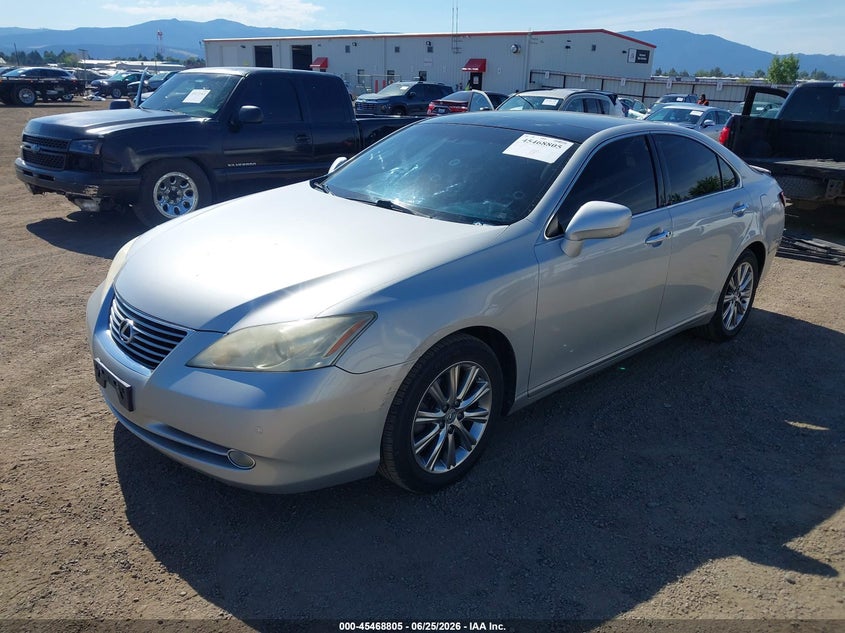 2007 Lexus ES VIN JTHBJ46G872131823 IAAI salvage auction — REAR END, Bill Of Sale (Washington), sold $475 on 2026-07-18 (photo 2)