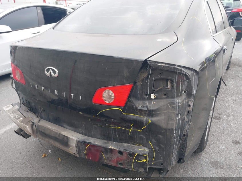 2005 Infiniti G35 VIN JNKCV51E95M221696 IAAI salvage auction — REAR END, Salvage (California), sold $1,100 on 2026-09-02 (photo 6)