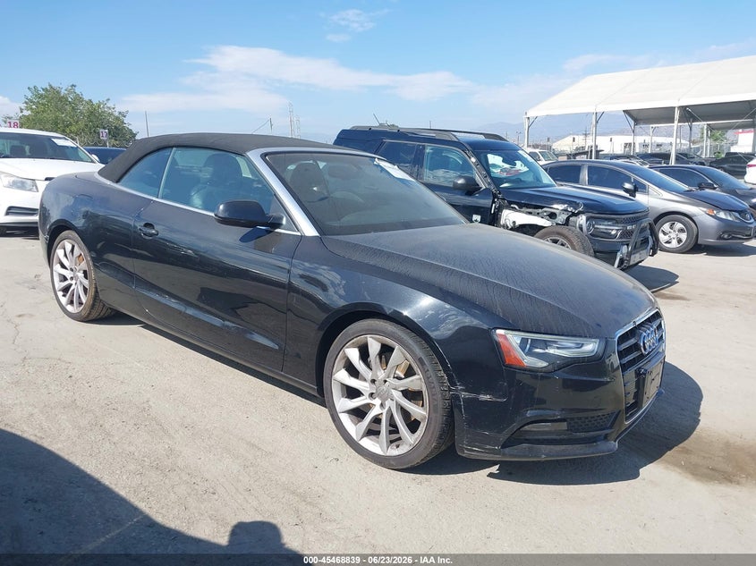 2014 Audi A5 VIN WAUJFAFH9EN005310 IAAI salvage auction — UNKNOWN, Salvage Title, sold $525 on 2026-07-29 (photo 1)