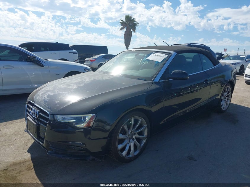 2014 Audi A5 VIN WAUJFAFH9EN005310 IAAI salvage auction — UNKNOWN, Salvage Title, sold $525 on 2026-07-29 (photo 2)