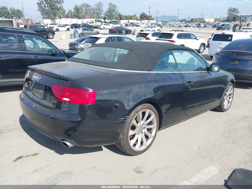 2014 Audi A5 VIN WAUJFAFH9EN005310 IAAI salvage auction — UNKNOWN, Salvage Title, sold $525 on 2026-07-29 (photo 4)