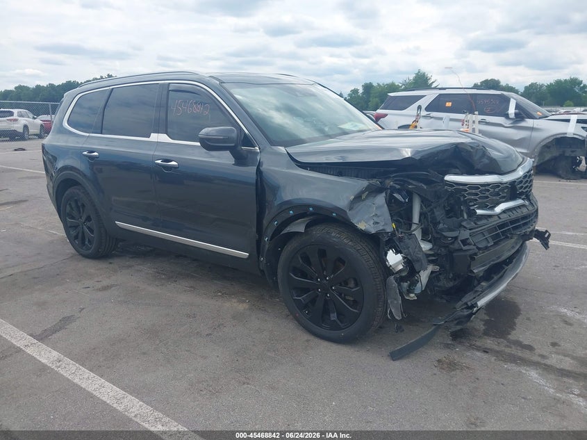 2020 Kia Telluride VIN 5XYP6DHC1LG042114 IAAI salvage auction — FRONT END, Salvage (Indiana), sold $4,650 on 2026-07-31 (photo 1)