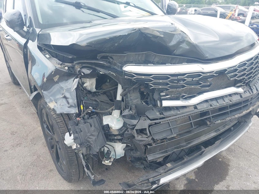 2020 Kia Telluride VIN 5XYP6DHC1LG042114 IAAI salvage auction — FRONT END, Salvage (Indiana), sold $4,650 on 2026-07-31 (photo 6)