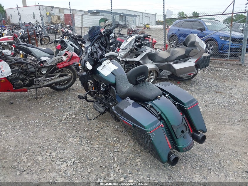 2021 Harley-davidson Street glide VIN 1HD1KRP13MB628855 IAAI salvage auction — FRONT END, Salvage (Pennsylvania), sold $9,600 on 2026-07-15 (photo 3)