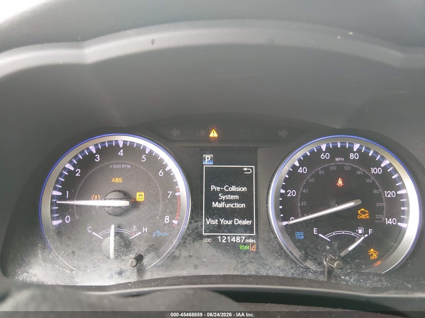 2019 Toyota Highlander VIN 5TDKZRFH2KS570856 IAAI salvage auction — RIGHT FRONT, Wait Title, sold $7,200 on 2026-08-08 (photo 7)