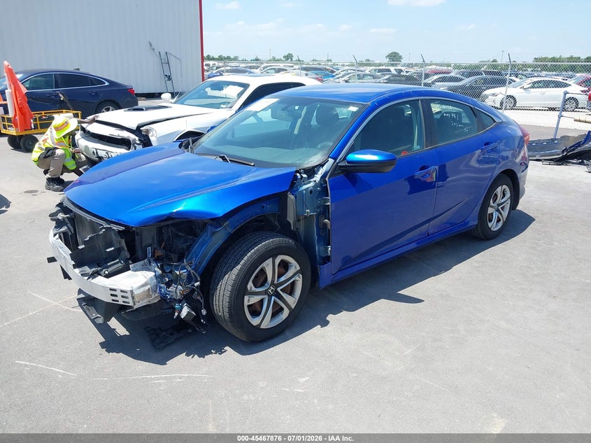 2018 Honda Civic VIN 19XFC2F54JE027730 IAAI salvage auction — FRONT END, Salvage Title, sold $2,250 on 2026-08-08 (photo 2)