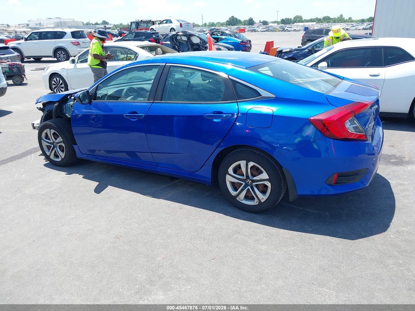 2018 Honda Civic VIN 19XFC2F54JE027730 IAAI salvage auction — FRONT END, Salvage Title, sold $2,250 on 2026-08-08 (photo 3)