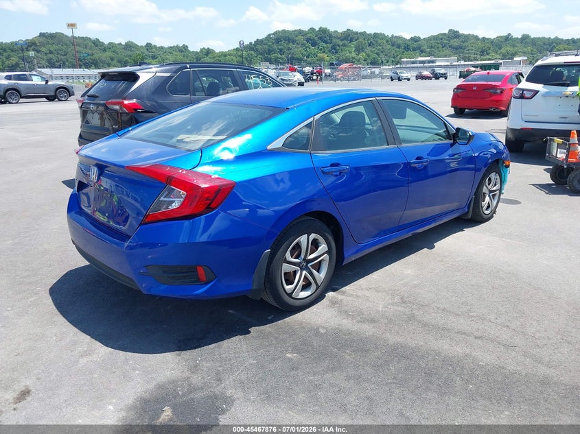 2018 Honda Civic VIN 19XFC2F54JE027730 IAAI salvage auction — FRONT END, Salvage Title, sold $2,250 on 2026-08-08 (photo 4)