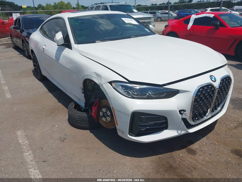 2022 BMW VIN WBA73AP05NCJ73906 IAAI salvage auction — RIGHT FRONT, Salvage Title, sold $14,900 on 2026-07-18 (photo 1)