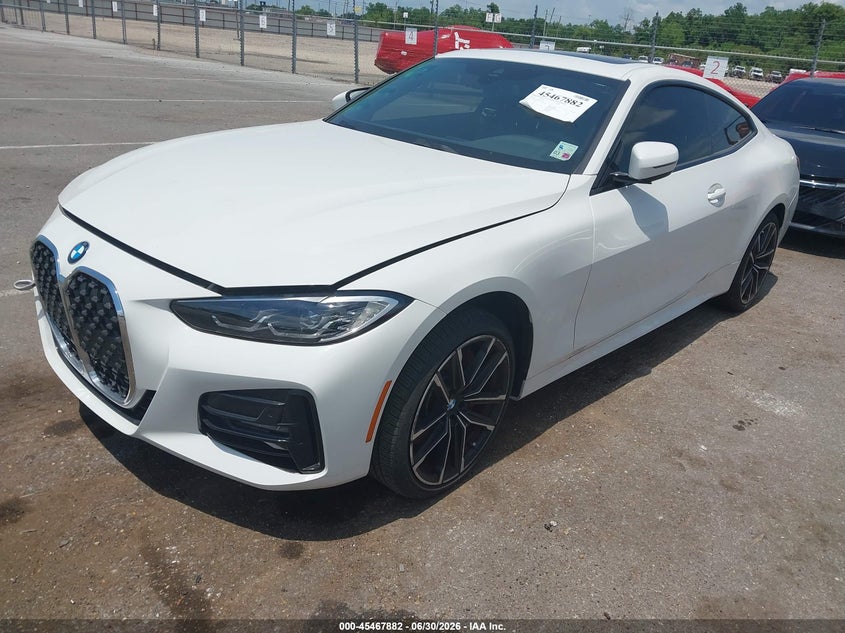 2022 BMW VIN WBA73AP05NCJ73906 IAAI salvage auction — RIGHT FRONT, Salvage Title, sold $14,900 on 2026-07-18 (photo 2)