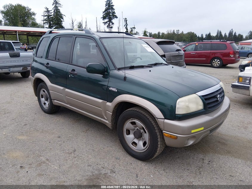 2002 Suzuki Grand vitara VIN JS3TD62V824157172 IAAI salvage auction — NORMAL WEAR, Clear (Washington), sold $500 on 2026-07-08 (photo 1)