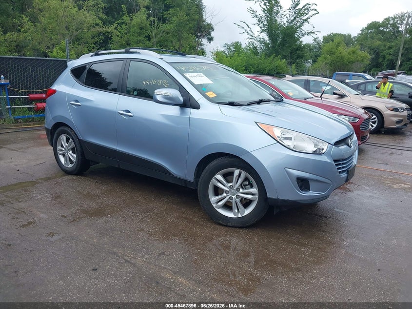 2012 Hyundai Tucson VIN KM8JU3AC6CU337087 IAAI salvage auction — FRONT END, Salvage (Missouri), sold $2,400 on 2026-07-22 (photo 1)