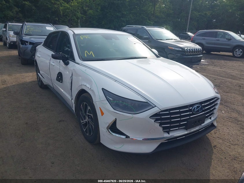 2023 Hyundai Sonata VIN KMHL24JJ5PA069790 IAAI salvage auction — SIDE, Salvage - Greater Than 75% (Maryland), sold $5,075 on 2026-07-22 (photo 1)