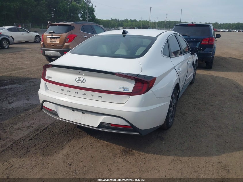 2023 Hyundai Sonata VIN KMHL24JJ5PA069790 IAAI salvage auction — SIDE, Salvage - Greater Than 75% (Maryland), sold $5,075 on 2026-07-22 (photo 4)